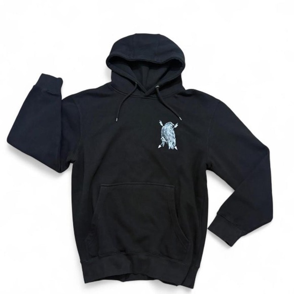 Lane Seven Other - Mortus Viventi "The End" Tarot Hoodie Donnie Darko Frank the Bunny Alt Goth  M